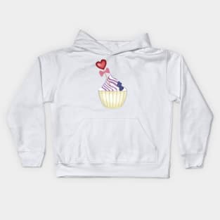 Cupcake sweet party Kids Hoodie